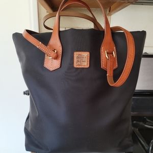 Dooney & Bourke Black Nylon Tote